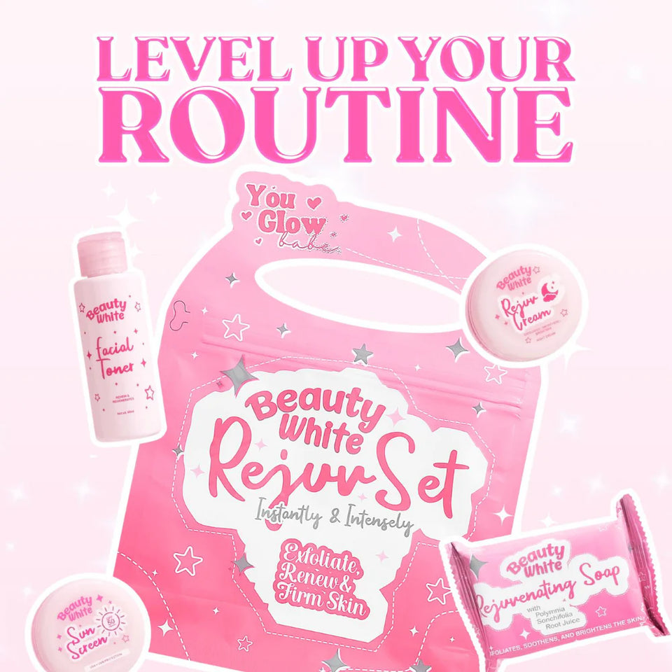 You Glow Babe Beauty white rejuvenating set
